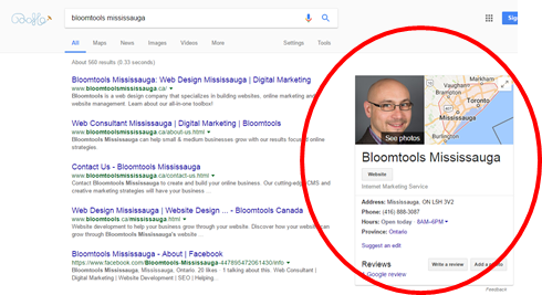 Bloomtools Mississauga Google My Business