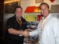 MultiPanel Asia Director Todd Barr with General Manager Brenton Russo