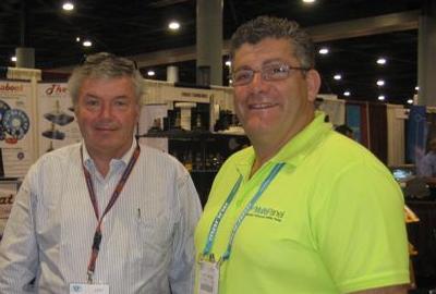 MultiPanel CEOTony Russo with Hugh Carroll, CEO of Thermoboat