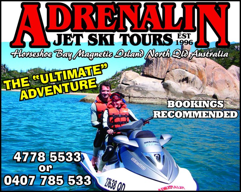 Adrenalin Jet Ski Tours Advert