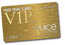thejuice.com.au Trial VIP Card